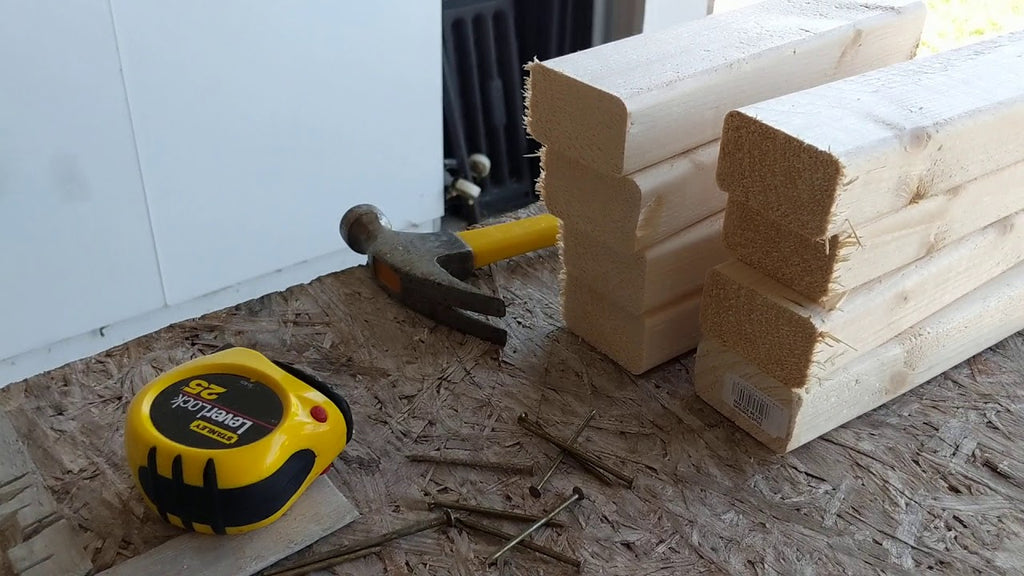 DIY Novice Hanging Clothes Rack for Garage Sale or Consignment Prep by ScoutMom (9 months ago)