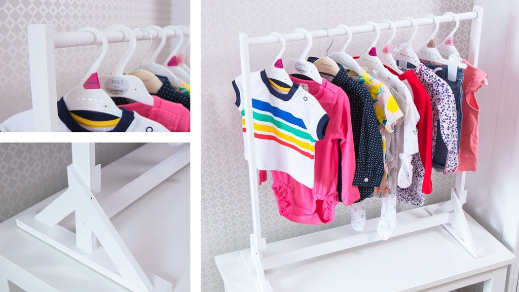 Make an AWESOME Baby Clothes Rack - Easy DIY Organization Projects by Warren Nash (3 years ago)