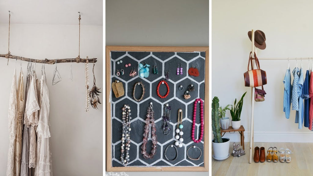 10 DIY Small Bedroom Closet Ideas and Clothing Racks by SlideHouse (1 year ago)