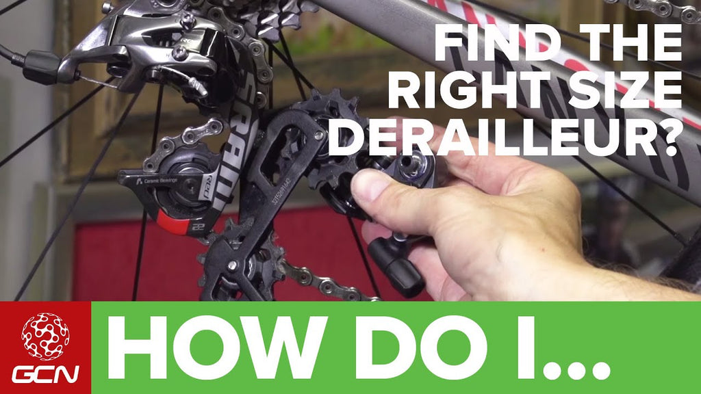 Bigger gear ratios need to have a compatible rear mech