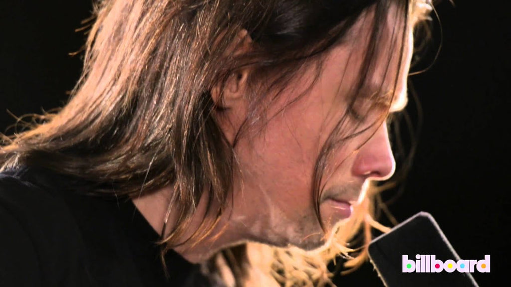Alter Bridge's Myles Kennedy performs an acoustic version of 'Watch Over You' LIVE at Billboard, February 2014.