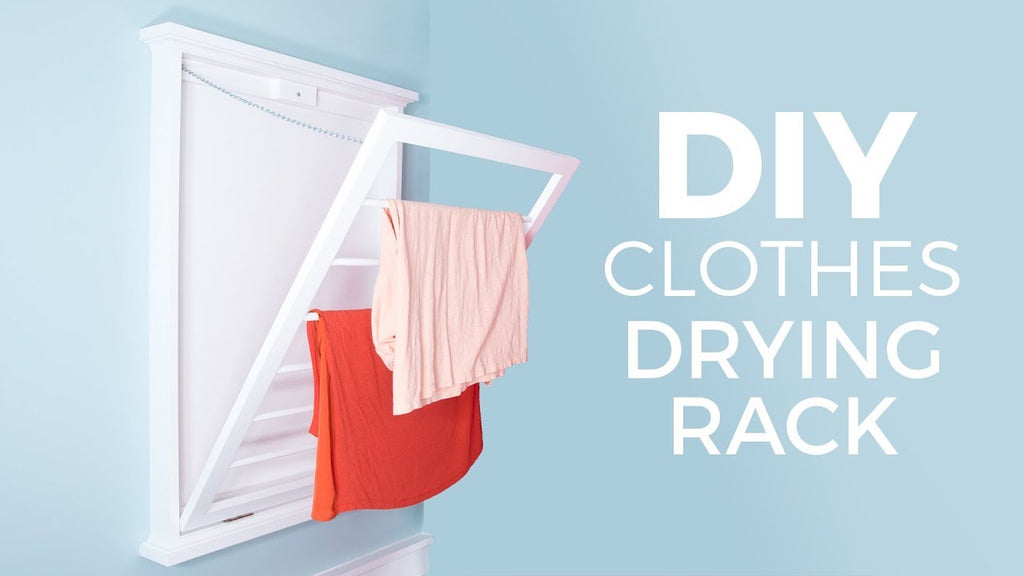 DIY Clothes Drying Rack | How to Make by Fix This Build That (3 years ago)