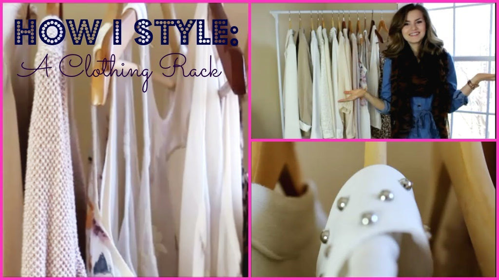 How to Style a Clothing Rack | Whats on my Clothing Rack by Sarah Autumn (7 years ago)