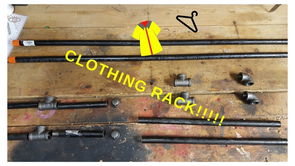 Metal Pipe Clothing Rack by LivingPacificNorthWest (3 years ago)