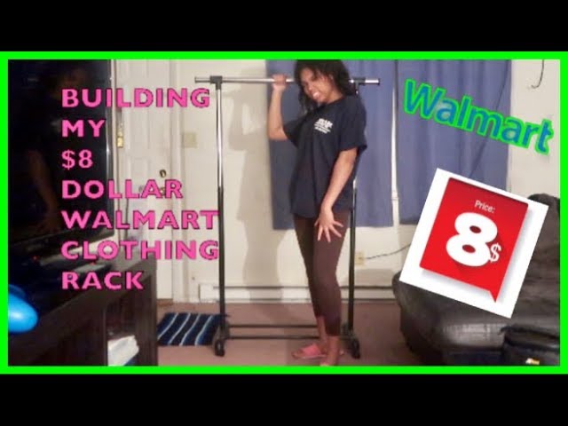 Building My $8 Walmart Clothing Rack (in real time) by THE BLESSED FAMILY (1 year ago)