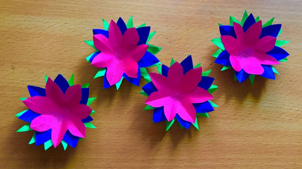 Lets make a Beautiful paper crafts for home decoration