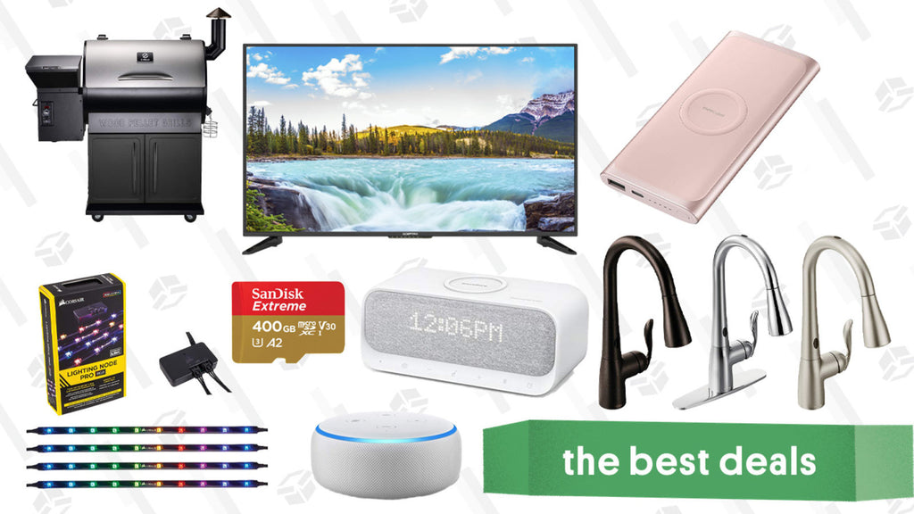 Wednesday's Best Deals: Discounted Audible Membership, Pellet Grill, Moen Kitchen Faucets, and More