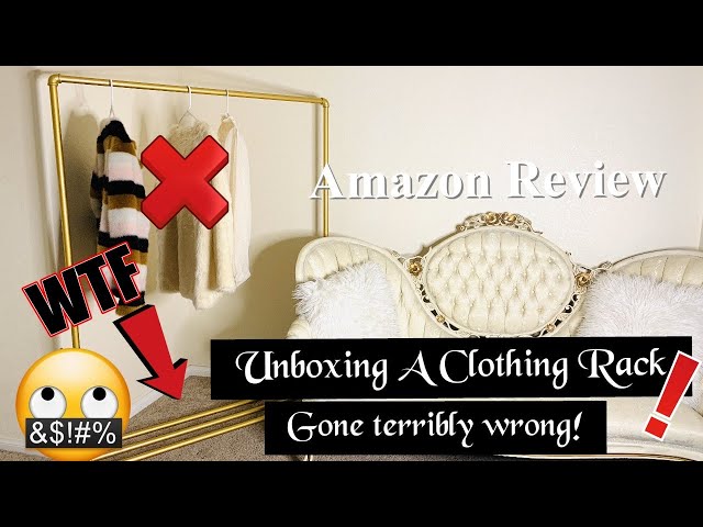 Hi Everyone! This beautiful gold clothing rack is from Amazon: ...