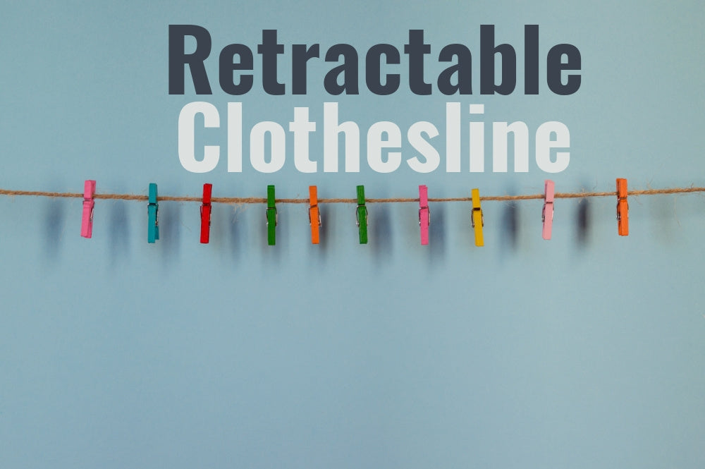 Dry Your Clothes Indoor With A Retractable Clothesline