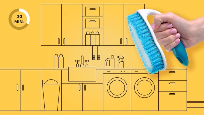 5 Spring Cleaning Chores for Your Laundry Room: Do Each in 20 Minutes or Less