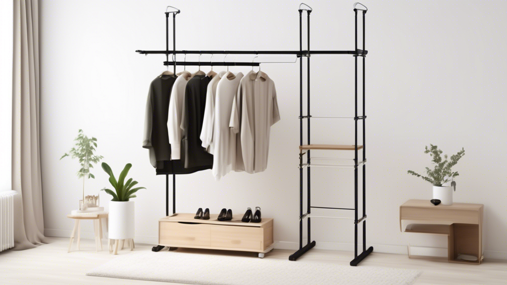 Adjustable Clothes Hanger Rack: Maximize Your Closet Space