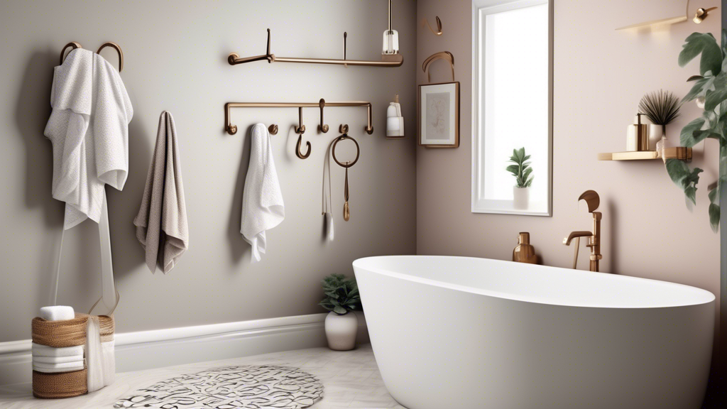 Bathroom Hooks for Organization and Style