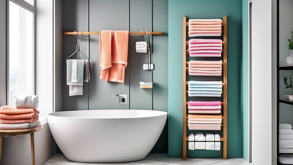 Organize Your Towels: Bathroom Drying Rack Solutions