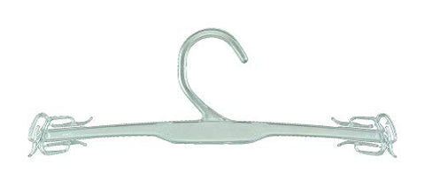 Amiff Clothes Hangers. 10" Lingerie Plastic Hangers Pack of 10 Swimwear organizers. Display hangers Bras, Panties intimate apparel. Stores Home. Storage Organization.