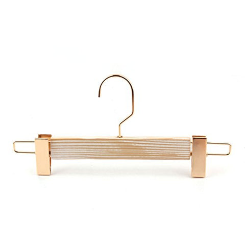 Non-slip- Hanger Solid Wood Hanger Ash Iron Chinese Fir Hanger Clothing Shop Hanger, 1 Pack hanger (Color : White)