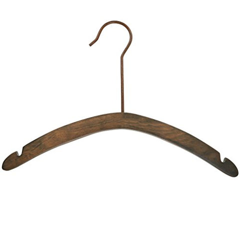Non-slip- Hanger High-grade Retro Anti-skid Hanger, 2/5 Packs hanger (Size : 5 Pack)