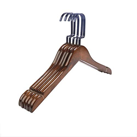 CGF-Drying Racks (10 Piece) Hanger Wood Solid Pants Rack for Suit Skirt Jacket Size (40x25x1.2) cm Womens