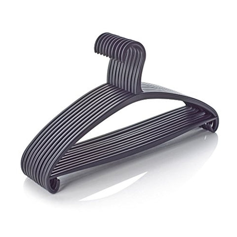 Non-slip- Wet And Dry Skid-proof Plastic Hanger No Mark Shirt Hanger, 10/20 Pack hanger (Size : 20 Pack)
