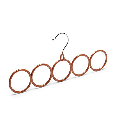 Non-slip- Wet-Dry Dual-use Non-slip Space Immersion Towel Scarf Hangers Tie Hanger, 1/2 Packs hanger (Color : Gold, Size : 1 pack)