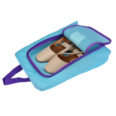 IEason,Portable Travel shoe bag Zip view window Pouch Storage waterproof Organizer