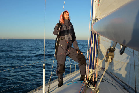 500 Women's Waterproof Sailing Salopette
